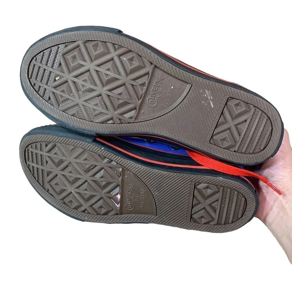 ‎Converse All Star blue and red sneakers